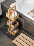 Wooden Bathroom Caddy