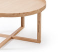 Round Oak Coffee Table