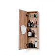 Slimline Bathroom Cabinet With Mirror
