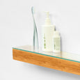 Glass Bathroom Shelf