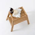 Oak Bathroom Stool