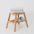 Oak Bathroom Stool