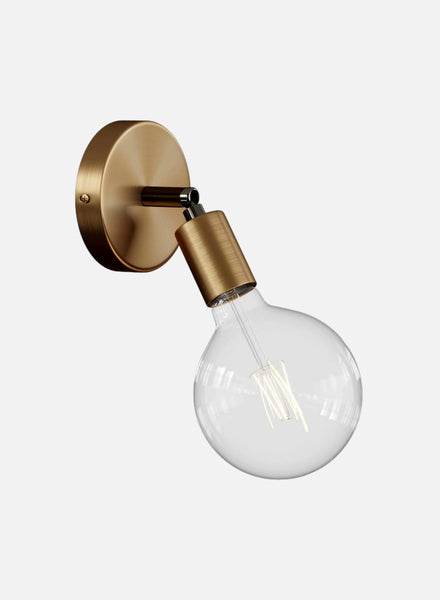 Adjustable Brass Wall Light