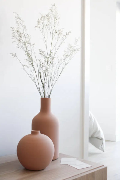 Beige Ceramic Vase