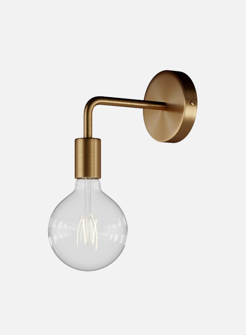Brushed Brass Wall Light