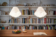 White Designer Pendant Light Large | Ex Display