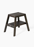 Dark Oak Bathroom Stool