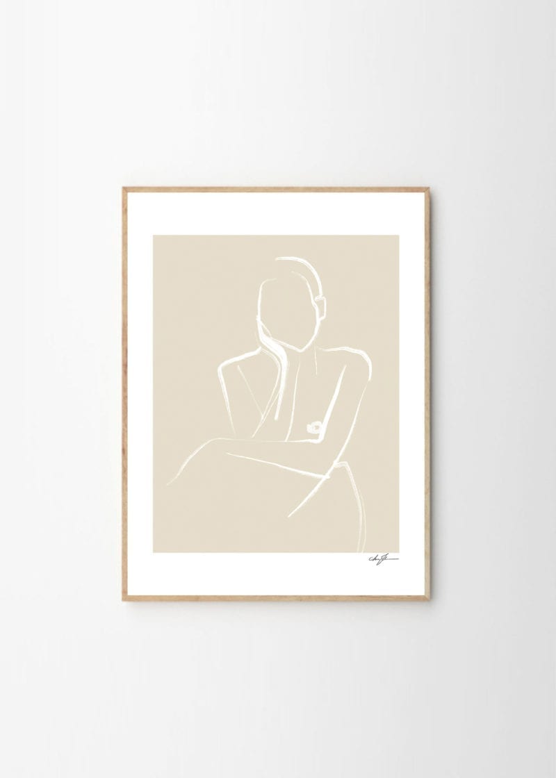 Demure Anna Johansson