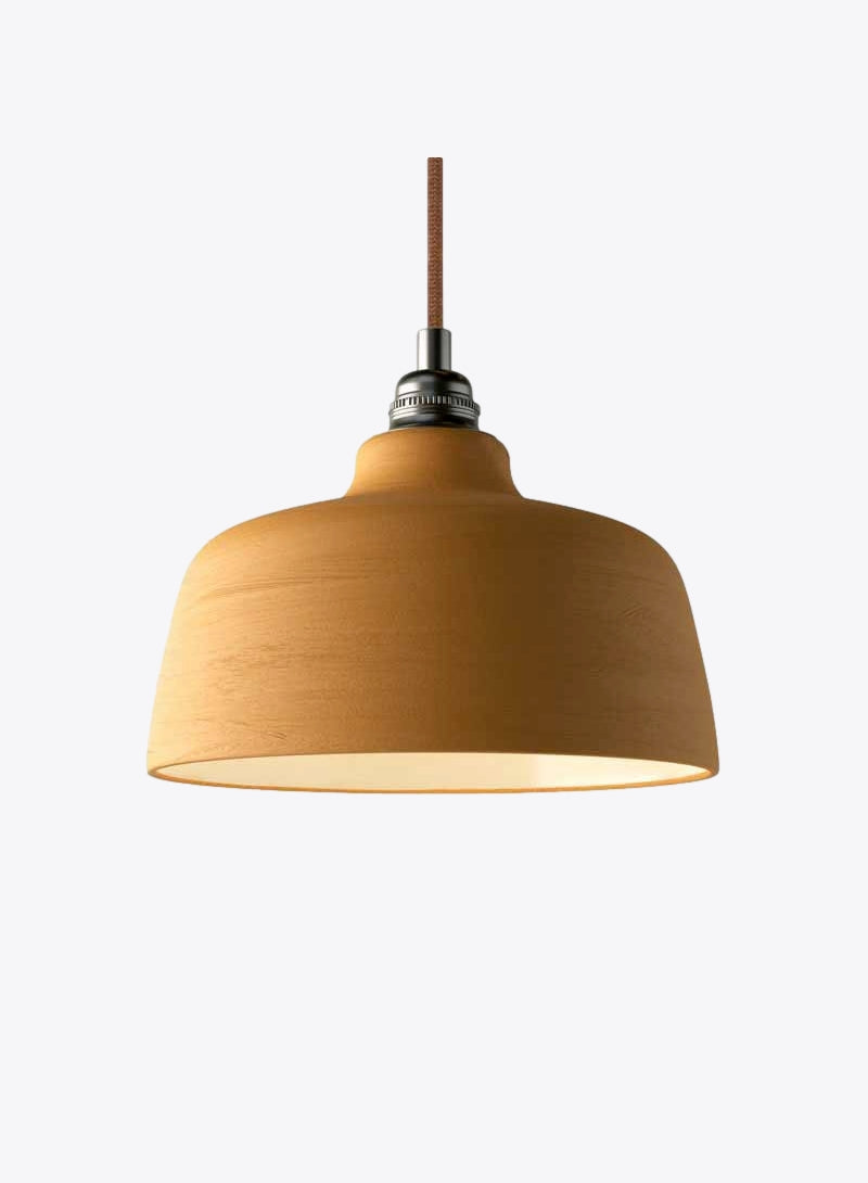 Domed Terracotta Pendant Shade