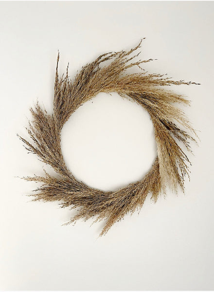 Pampas Grass Wreath