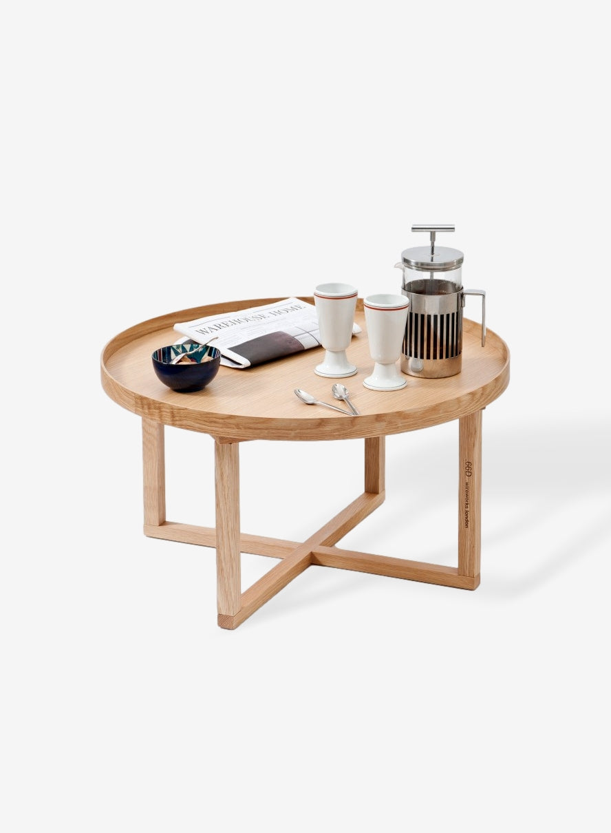 Round Oak Coffee Table