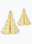Set Of 2 Honeycomb Christmas Tree