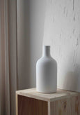 Tall White Vase