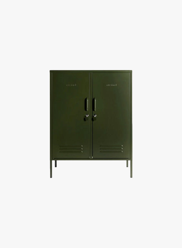 The Midi Locker Olive