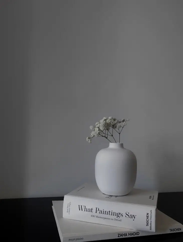 White Ceramic Vase
