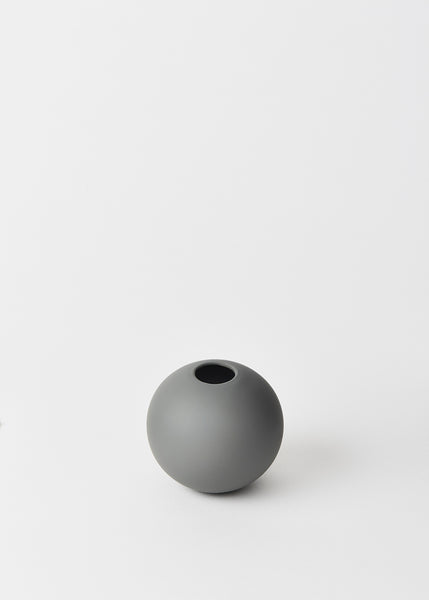Grey Ball Vase | 8cm